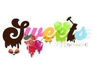 a logo for sweets